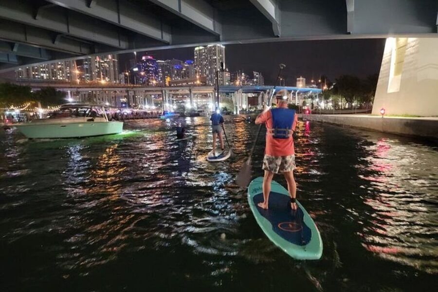Miami: City Lights SUP or Kayak Night Tour - Who should book this night paddle?