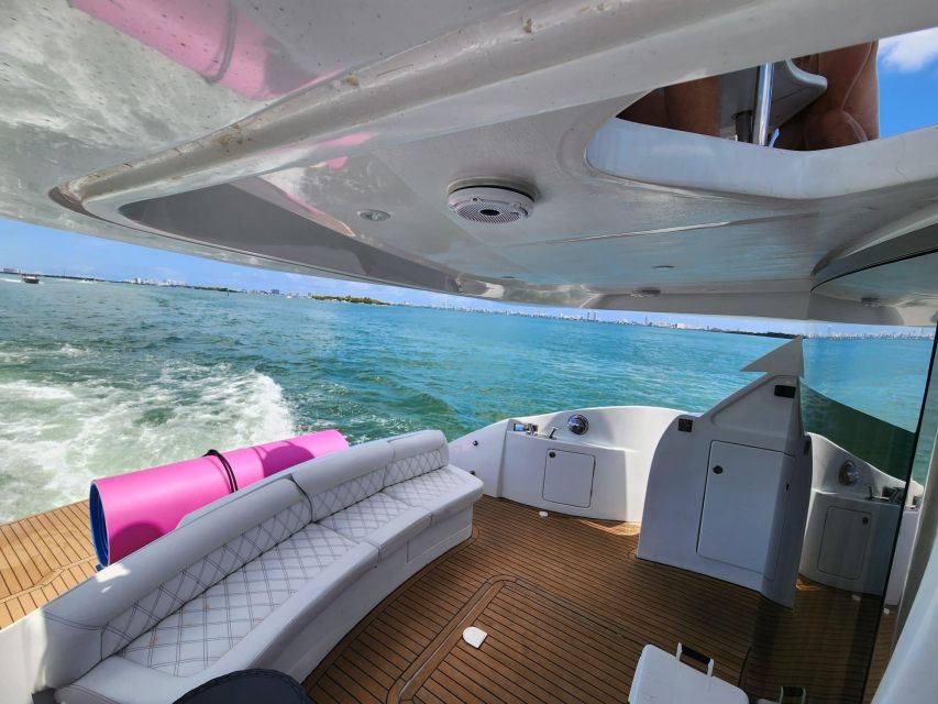Miami Yacht Rental with Jetski, paddleboards, Inflatables - Who Will Get the Most from This Charter?