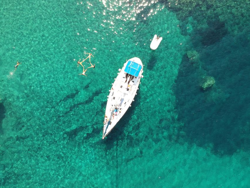 Milos: Milos and Polyaigos Snorkeling and SUP Cruise - The return past Glaronisia, Klima, and Arkoudes