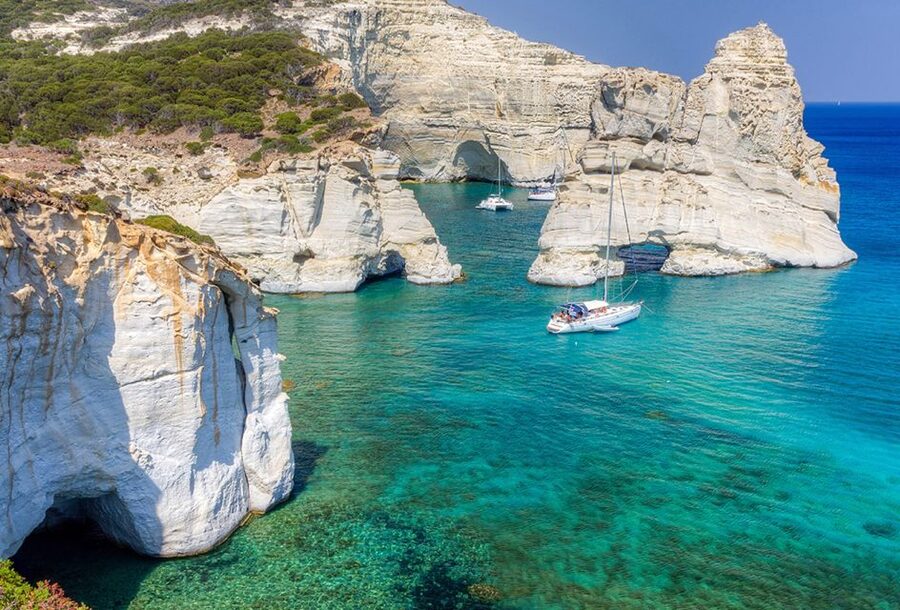 Milos: Milos and Polyaigos Snorkeling and SUP Cruise - Food, drinks, and what is covered