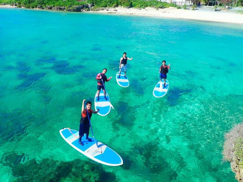 Miyako island: SUP or Canoe at Stunning Blue Beach - Choosing between a SUP and canoe