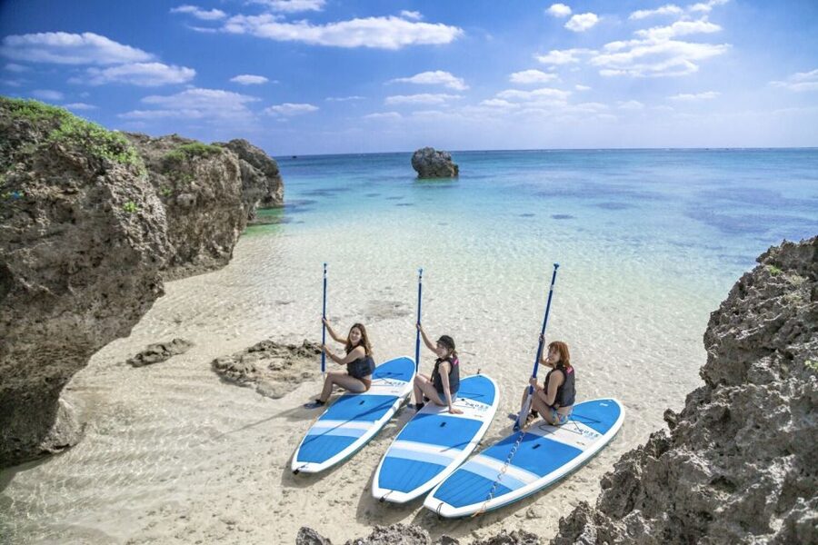 Miyako Island: SUP or Canoeing and Snorkeling Experience - Snorkeling at Shigira Beach