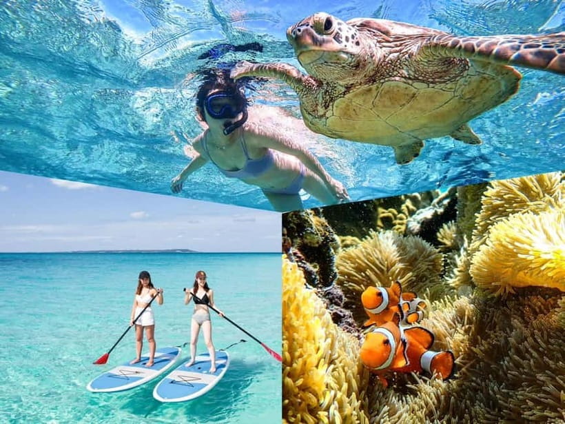 Miyakojima: SUP and Snorkeling- Two Activities in One Day - Snorkeling at Shigira Beach