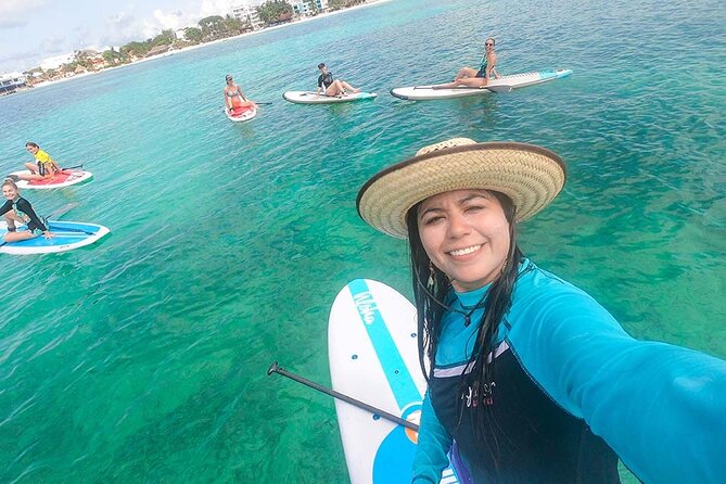 Morning Session - All Levels Paddleboard Group Caribbean Sea - Starting at Fusion Beach in Playa del Carmen