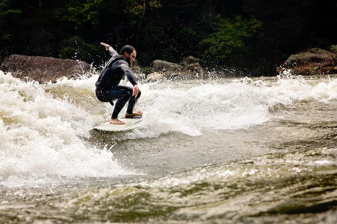 Munich: Surf Experience In Munich Eisbach River Wave -Germany - Munich’s famous river wave in the middle of town