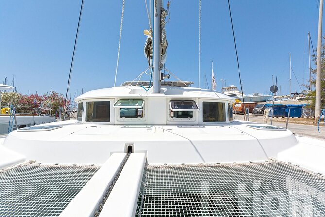 Mykonos Catamaran Cruise with Meal Drinks and Sup - A private catamaran day beyond Mykonos Town