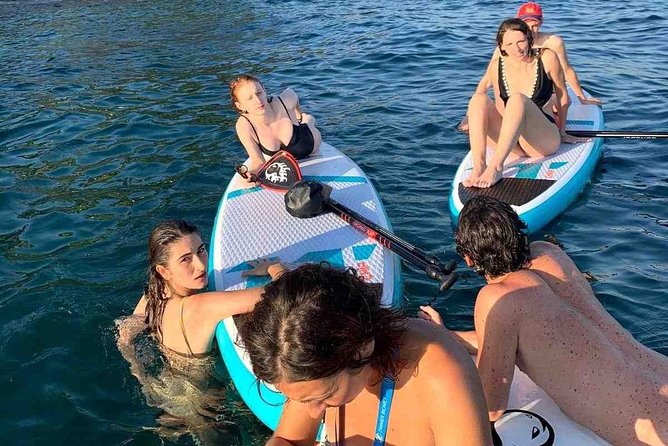 Napoli SUP Paddle Boarding Experience - Views toward Vesuvius and the Bay of Naples