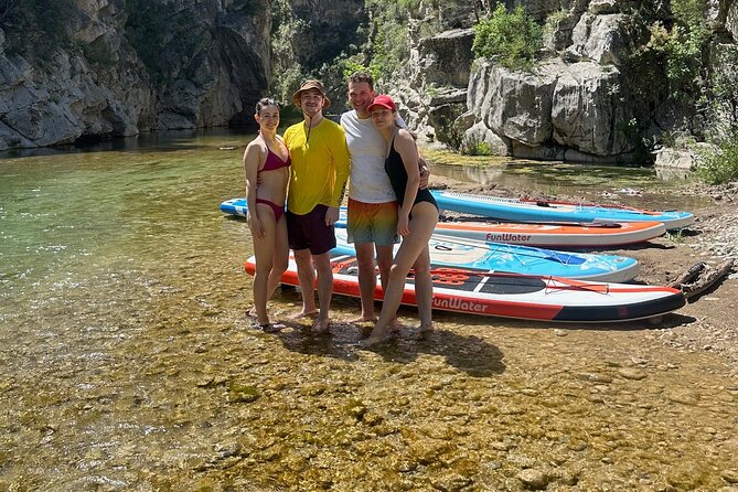 Natural Canyon Sup and Canoe Experience in Antalya - Booking, meeting details, and cancellation