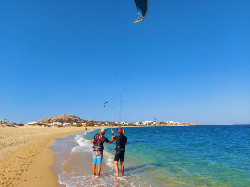 Naxos: Kitesurfing Lessons by Amouditis Kite Center - Key points to know before booking