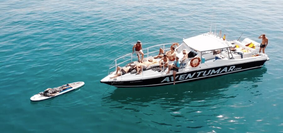 Nerja: Maro Waterfall Boat Trip with Paddleboarding & Drink - Leaving Caleta de Vélez for the Maro Coast