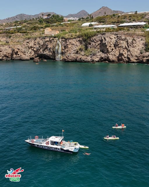 Nerja: Maro Waterfall Boat Trip with Paddleboarding & Drink - Should You Book the Aventumar Waterfall Trip?