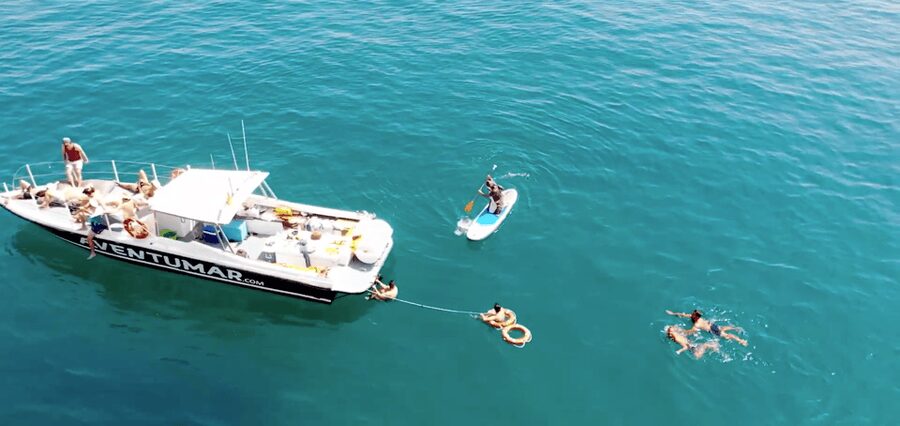 Nerja: Maro Waterfall Boat Trip with Paddleboarding & Drink - The Cliffs of Maro-Cerro Gordo From the Water
