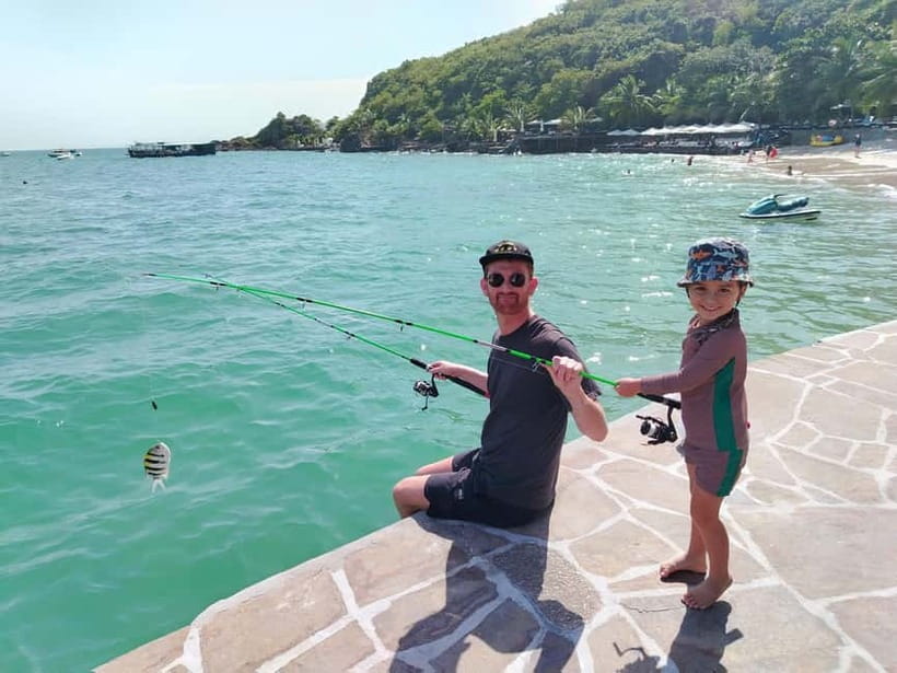 Nha Trang: Snorkeling, Fishing, SUP at Mini Beach, BBQ Lunch - A seafood BBQ followed by fishing