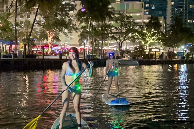 Night on Paddleboard Under the Lights Experience in Fort Lauderdale - Price, group size, and what you receive