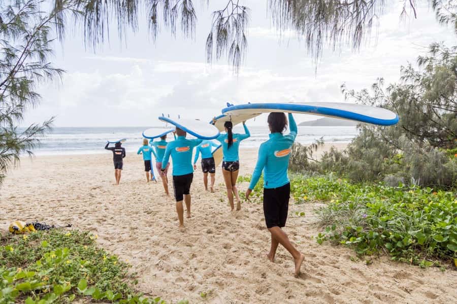 Noosa Heads: 2 Hour Surf Experience on the Sunshine Coast - Moving from waist-deep practice to real waves