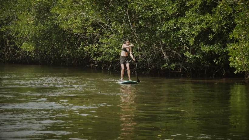 Nusa Lembongan: Mangrove Kayak or Paddleboard Adventure - Pushing off into the mangrove channels