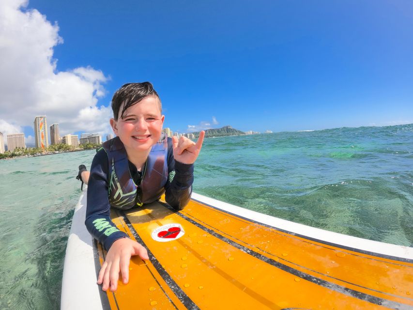 Oahu: Kids Surfing Lesson in Waikiki Beach (up to 12) - What happens during the two-hour session