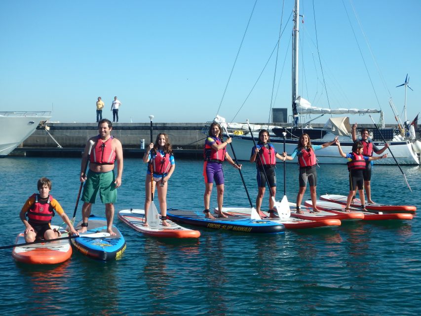 Oeiras Coast: Stand Up Paddleboarding near Lisbon - What the water feels like when the wind picks up