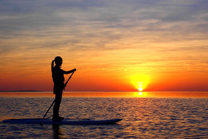 Okinawa Ishigaki Sunset SUP or Canoe Tour - Watching the sunset from Ishigaki’s water