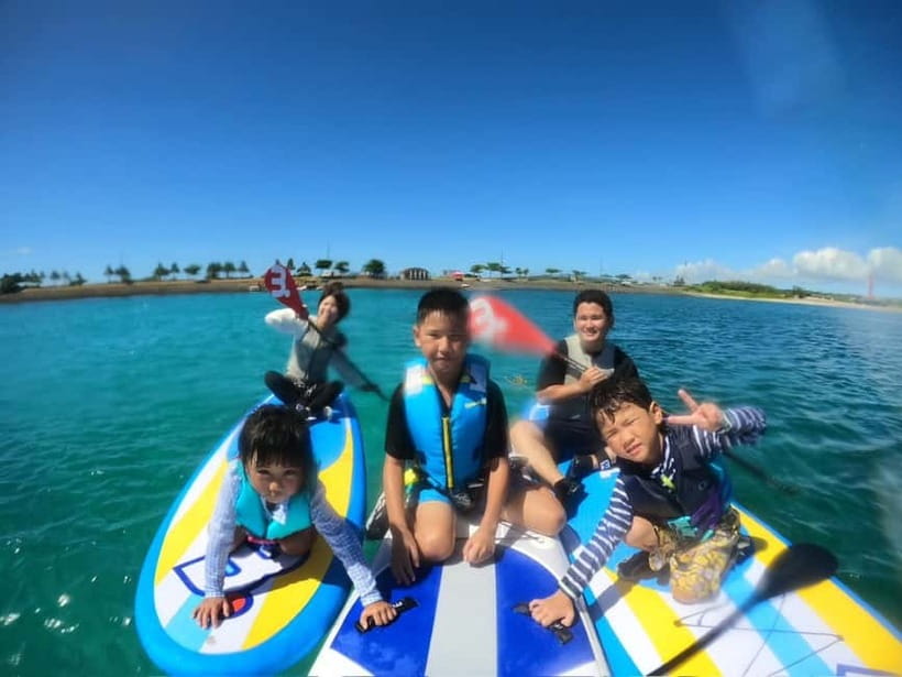 Okinawa: Kayak or SUP Tour to Hamahiga Island - Weather, safety, and the limits of a sea tour