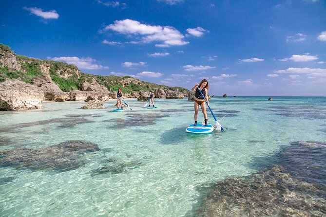 Okinawa Miyako 3set Beach SUP, Snorkeling,Pumpkin Cave,Canoeing - Key points before you book