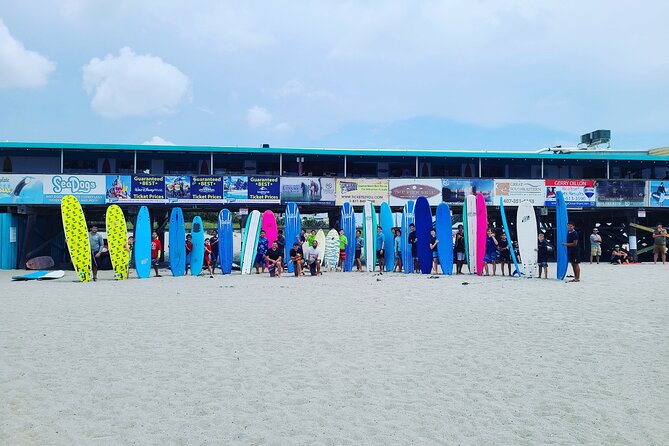 One Hour Surf Lesson with Experienced Instructor - Catching your first wave in the Atlantic