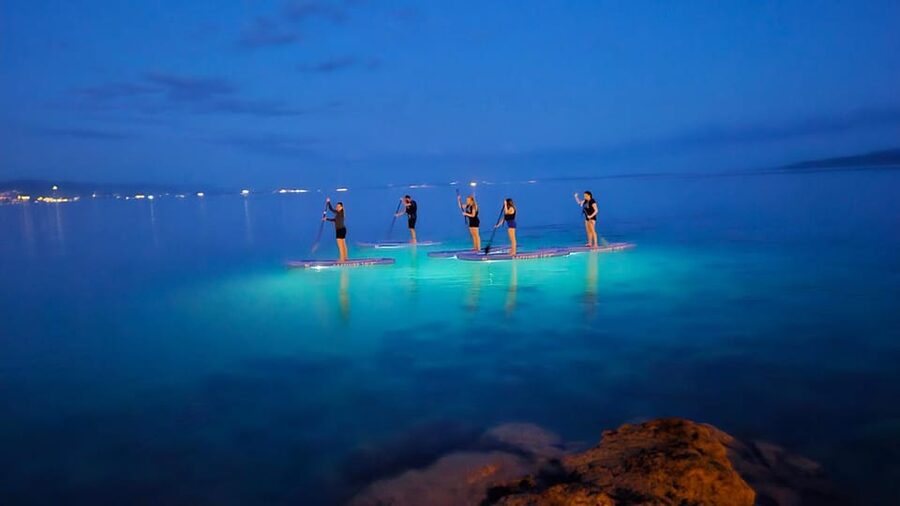 Opatija: Guided SUP Paddleboarding Adventure at Night - What the $75 price really covers