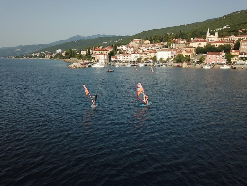Opatija: Morning windsurfing Lesson - Morning conditions and the Opatija setting