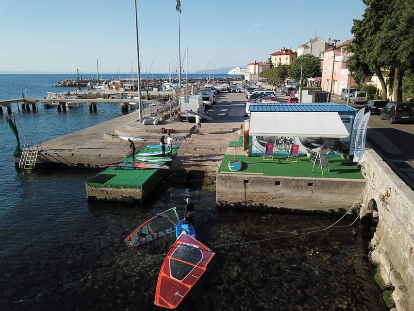 Opatija: Morning windsurfing Lesson - How much value do you get for $106?