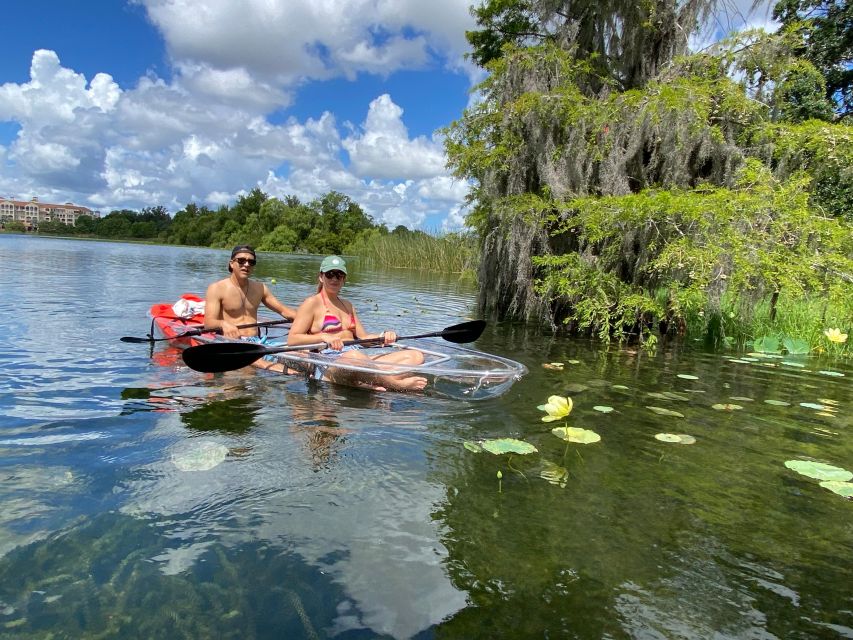 Orlando: Clear Kayak and Paddleboard 2-Hour Rental - Key points at a glance