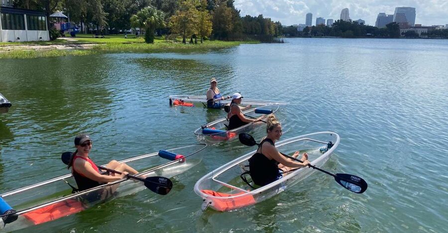 Orlando: Clear Kayak and Paddleboard 2-Hour Rental - Choosing between a clear kayak and paddleboard