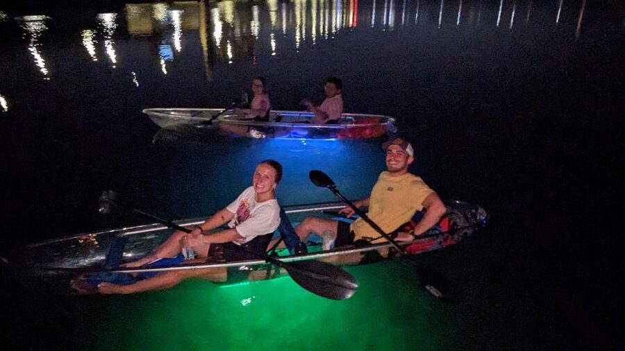 Orlando: LED Night Glow Clear Kayak or Paddleboard Tour - Key points to know