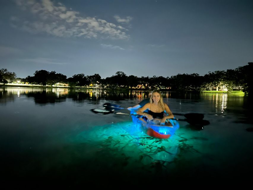 Orlando: LED Night Glow Clear Kayak or Paddleboard Tour - Free photos are a real part of the value