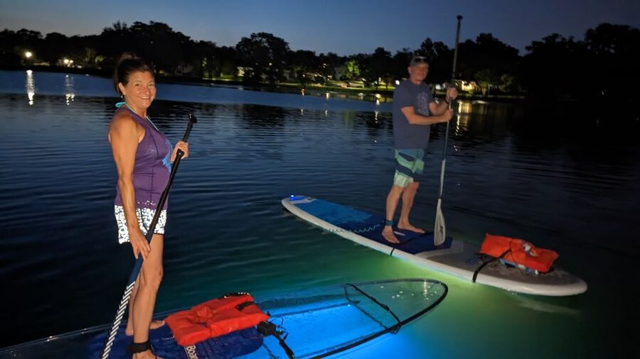 Orlando: LED Night Glow Clear Kayak or Paddleboard Tour - What to do before and after the paddle