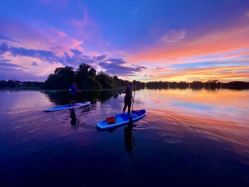 Orlando: Sunset Clear Kayak or Paddleboard in Paradise Tour - Choosing between a clear kayak and paddleboard