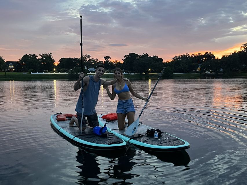 Orlando: Sunset Clear Kayak or Paddleboard in Paradise Tour - Two calm hours on Lake Ivanhoe