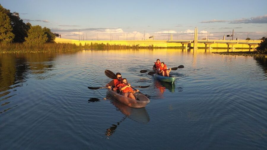 Orlando: Sunset Clear Kayak or Paddleboard in Paradise Tour - What the $65 price includes