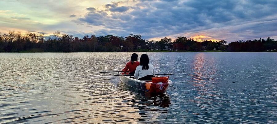 Orlando: Sunset Clear Kayak or Paddleboard in Paradise Tour - Finding the boat ramp at 1600 N Orange Avenue