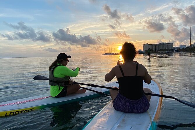 Paddle Board at Sunrise or Sunset in Cancun - A quiet side of Cancun near kilometer 3.5