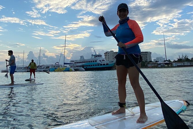 Paddle Board at Sunrise or Sunset in Cancun - Guides Christian and Samy
