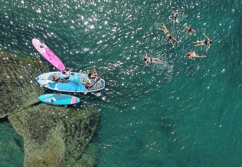 Paddle Board TEAM Experience in Gran Canaria, BIG SUP. - Learning to paddle as one crew