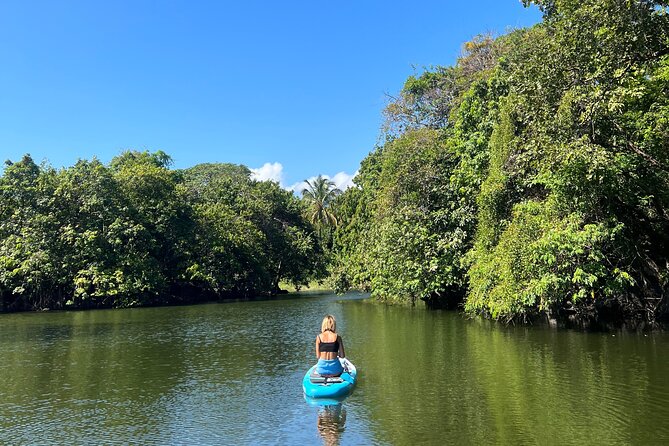Paddle Boarding and Meditation Wellness Experience in Las Isletas - The first paddle through Las Isletas