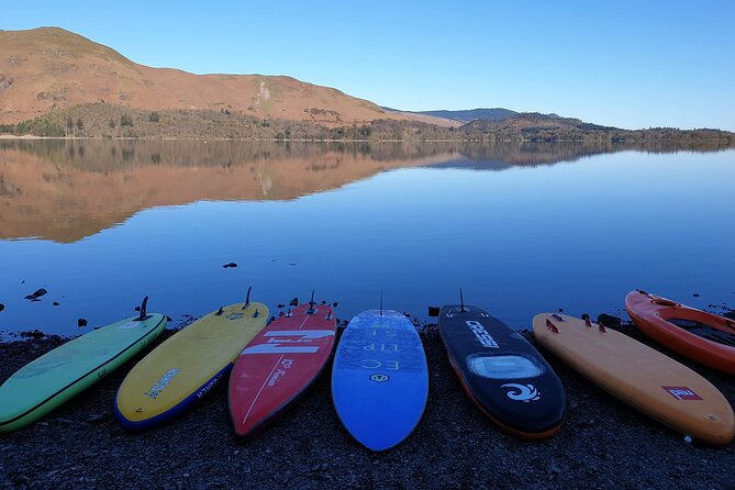 Paddle Boarding on Derwent Water - Starting beside Derwentwater in Keswick