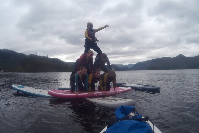 Paddle Boarding on Derwent Water - Paddling across Derwentwater