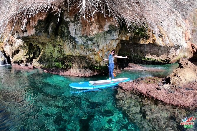 Paddle Surf Route Cliffs Nerja and Cascada de Maro + Snorkel - Burriana Beach to the Nerja and Maro cliffs