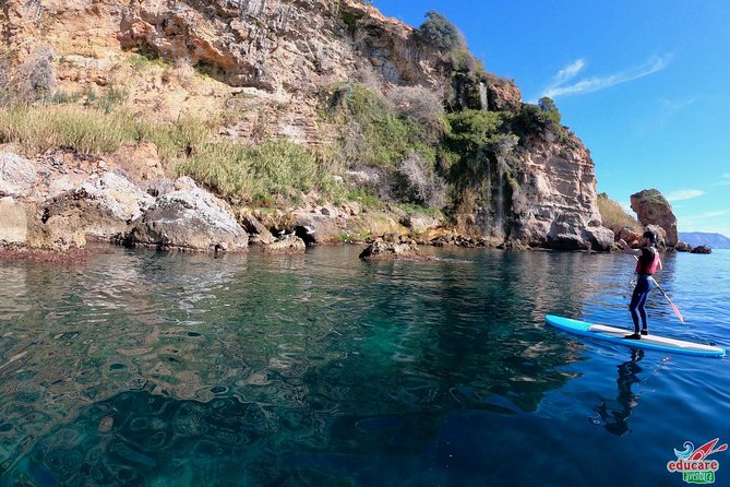 Paddle Surf Route Cliffs Nerja and Cascada de Maro + Snorkel - Free GoPro photos and videos
