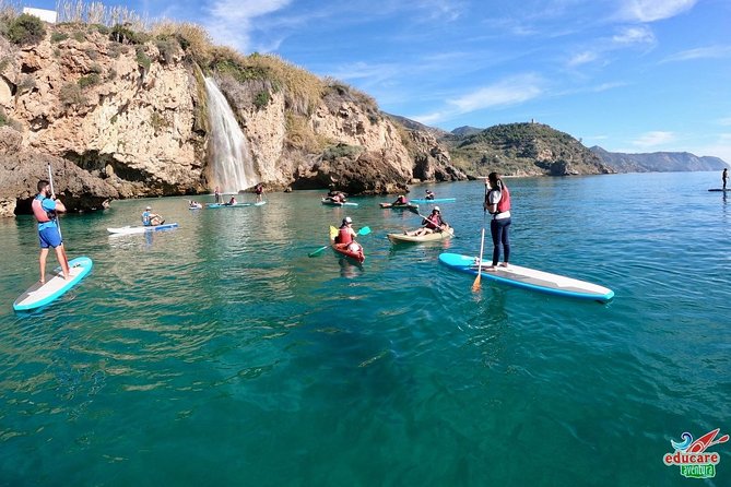 Paddle Surf Route Cliffs Nerja and Cascada de Maro + Snorkel - Practical details before you book