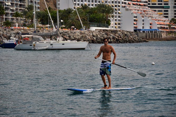 Paddle Surf SUP at Anfi Beach - Who will enjoy this most