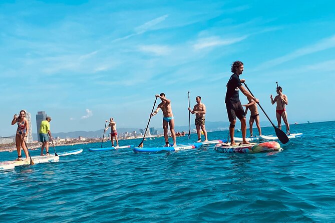 Paddle Surfing in Barcelona - What happens before you reach the water