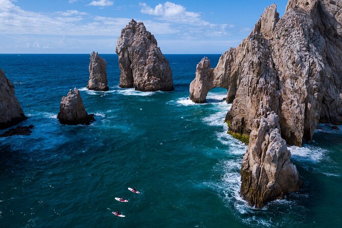 Paddleboard Expedition to the Arch of Cabo San Lucas, Lovers Beach & Snorkel - The Arch gives the trip its big visual moment